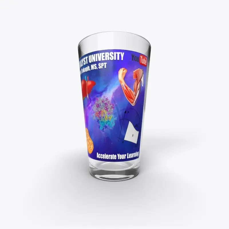 Catalyst University Logo Glass